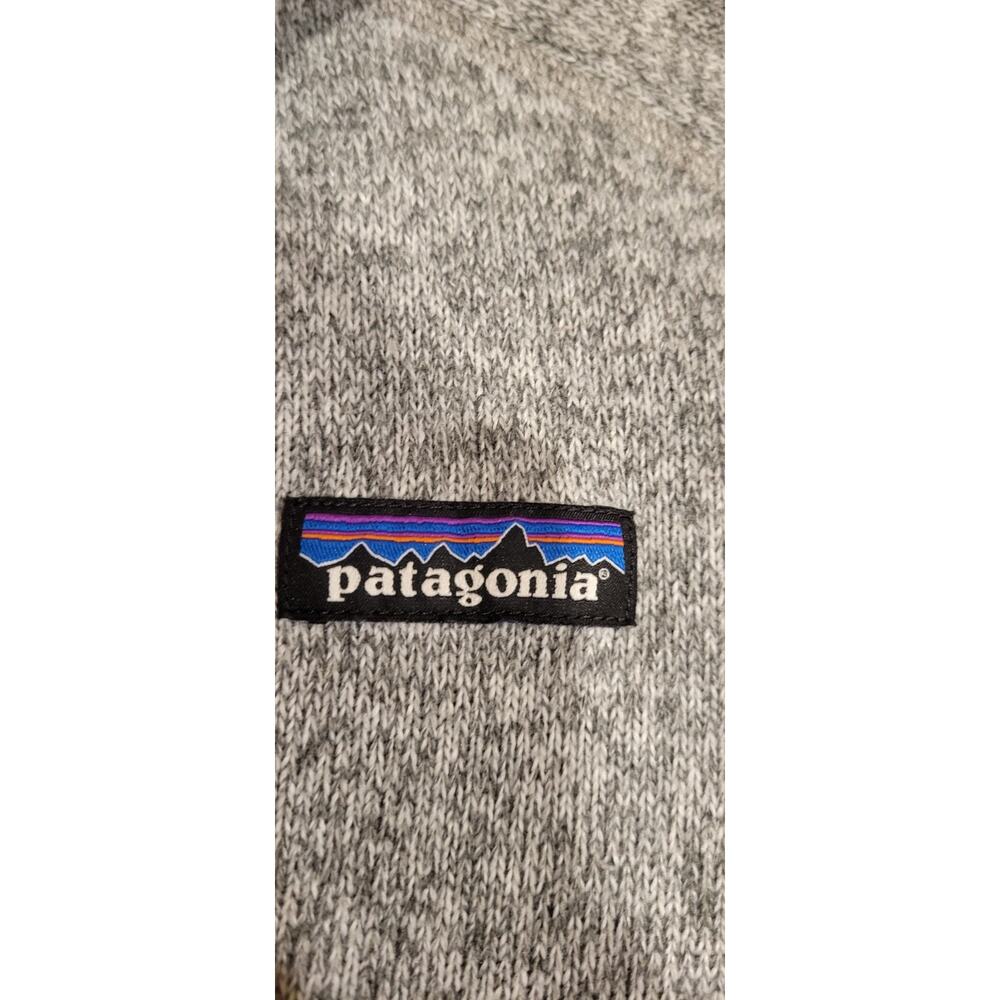Patagonia Better Sweater Pullover Fleece 1/4 Zip Women's Small Heather Gray - Picture 6 of 8